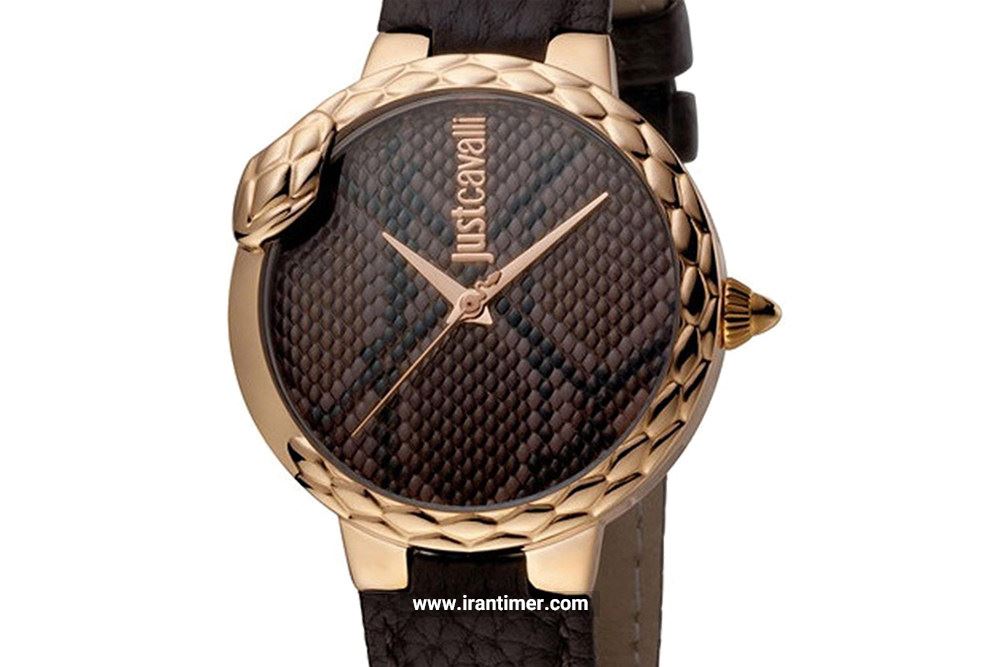 بررسی ظاهری ساعت مچی زنانه جاست کاوالی مدل JC1L030L0035